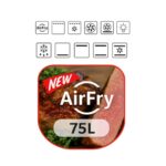 Bergamo BG-EO6212CBAF ჩაშენებული ელექტრო ღუმელი - სურათი 3