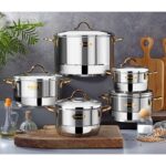 Qazan Dəsti Bonera Nirvana Mega - Gold (5561/2008)