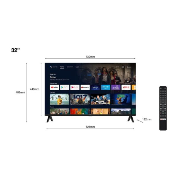 تلویزیون TCL 32S5400AF - تصویر 3